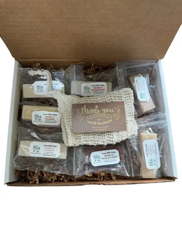Goat Milk Soap - Sample Pack Gift Box - Image 3