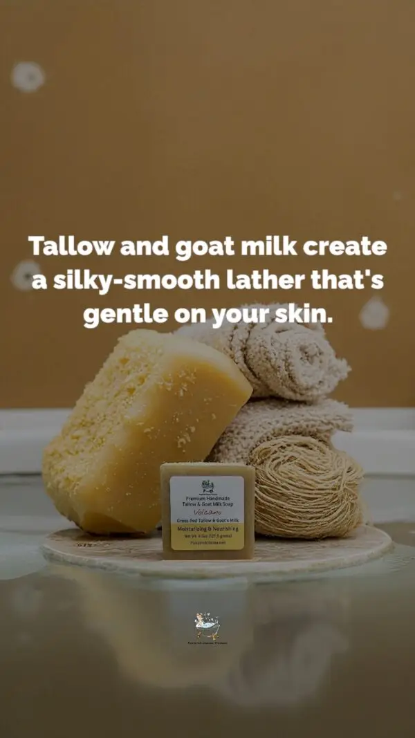 tallow goat milk soap