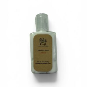 Lemon cuticle cream bottle