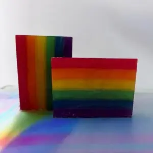 rainbow soap