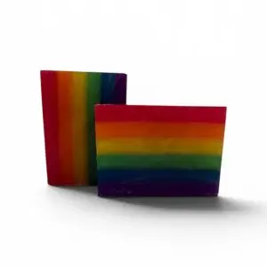 rainbow soap